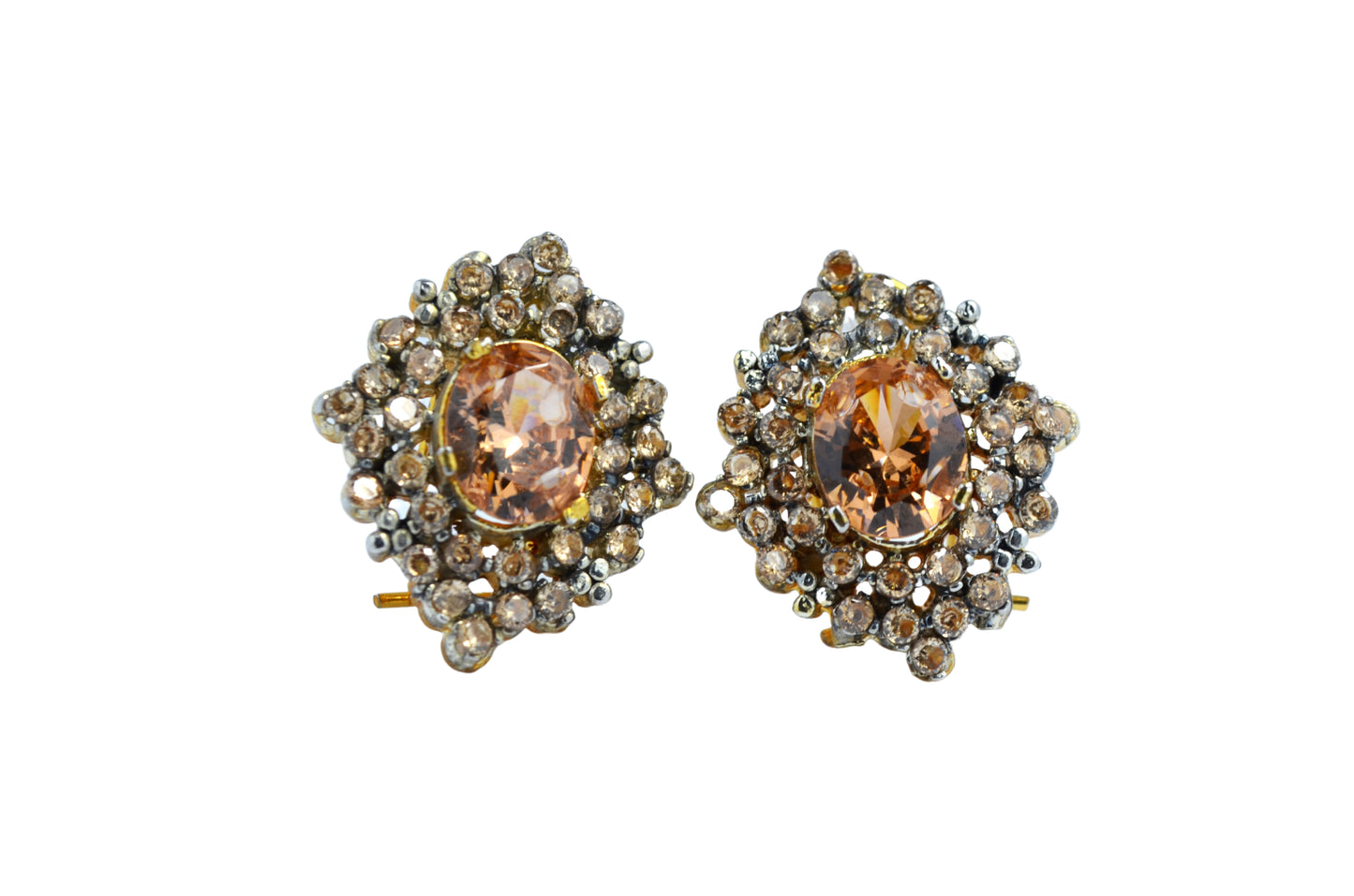 Citrine Crystallite Earrings